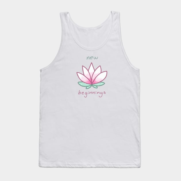 lotus flower Tank Top by Introverted_Sawfish